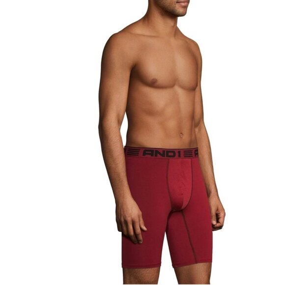 AND1 Mens Performance Boxer Briefs 5-Pair - Picture 6 of 13